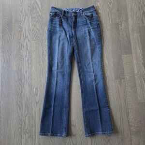 Chico's Dark Blue Flare Jeans
